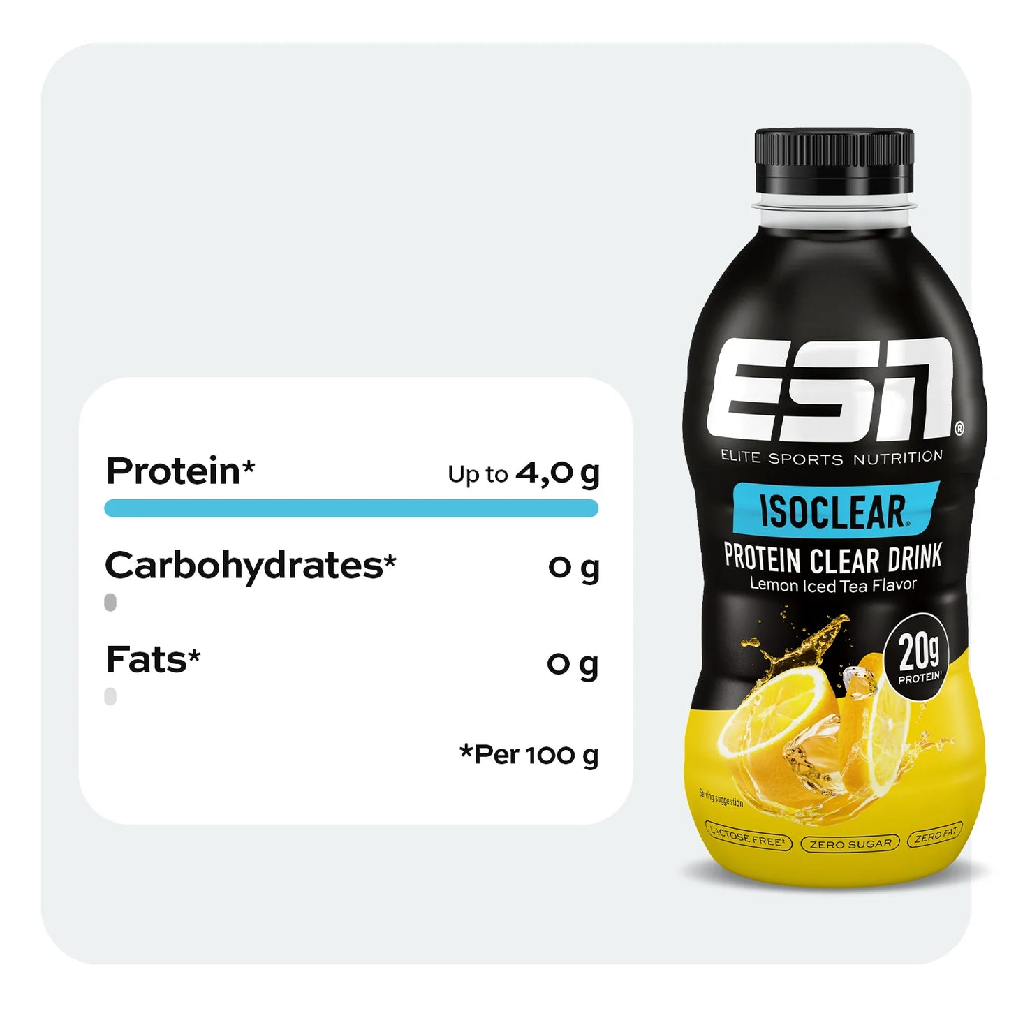 IsoClear® Protein Clear Drink - ESN®