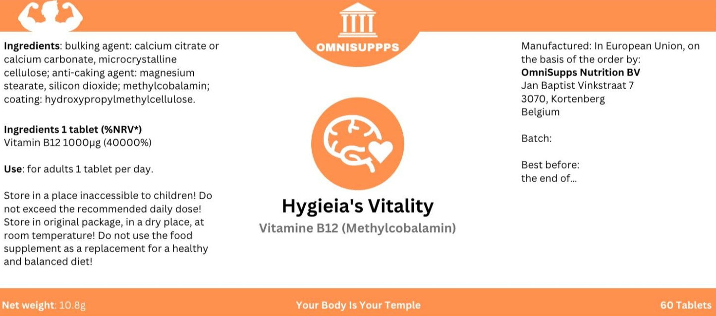 Hygieia's vitaliteit - Vitamine B12